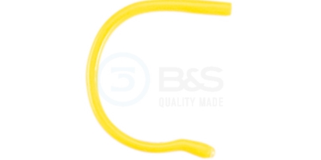 dětská sportovní koncovka 80 / 1,3 mm  žlutá  2 ks (BS073010)