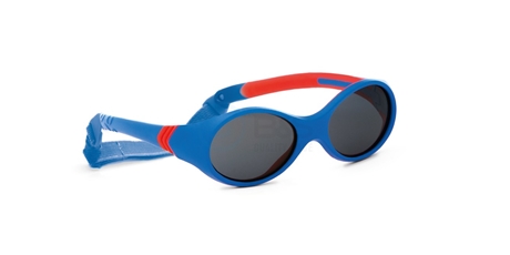 dětské sluneční brýle, vel. S, 42/32 mm, modro-červené (BS881030)